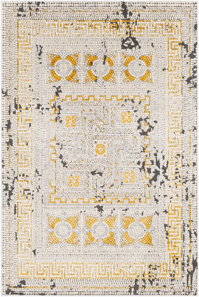 Venezia VNZ-2300 Mustard Traditional Transitional Rug