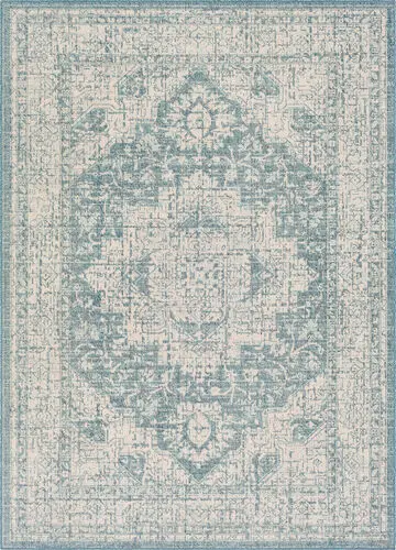 Modern Loom Altanza ALZA-2301 Blue Power Loomed Synthetic Rug Product Image