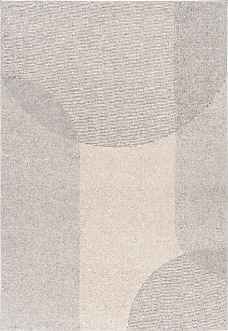 Modern Loom Flux XUF-1003 Beige Power Loomed Synthetic Rug