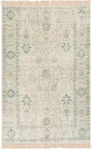 Modern Loom Zainab ZAI-2308 Gray Traditional Cotton Rug Product Image