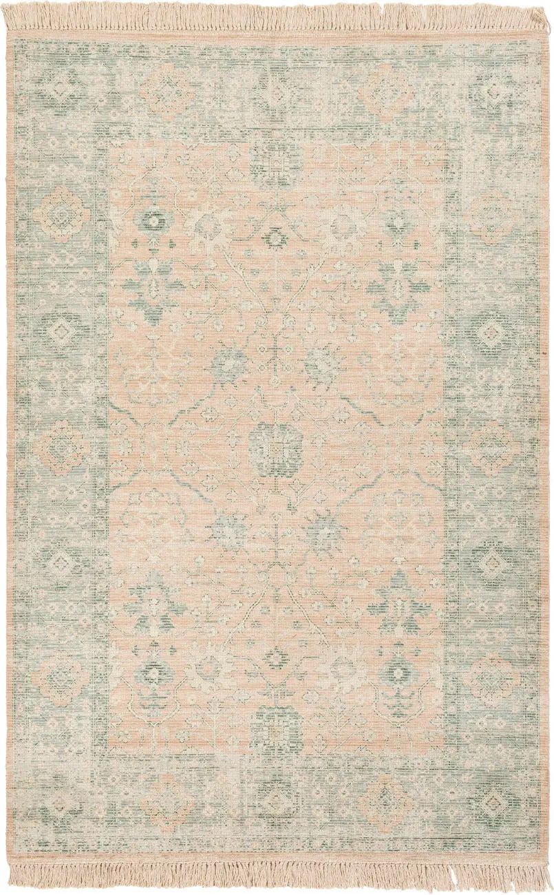 Zainab ZAI-2310 Brown Synthetic Cotton Rug