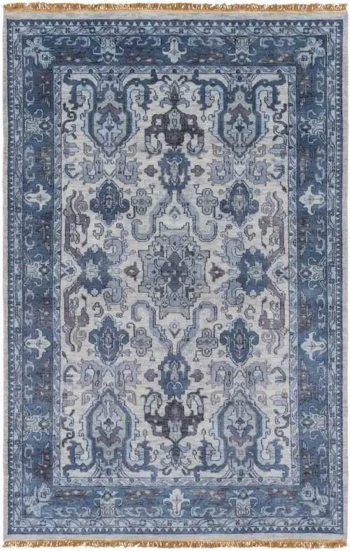 Surya Zeus ZEU-7828 Navy Traditional Wool Rug
