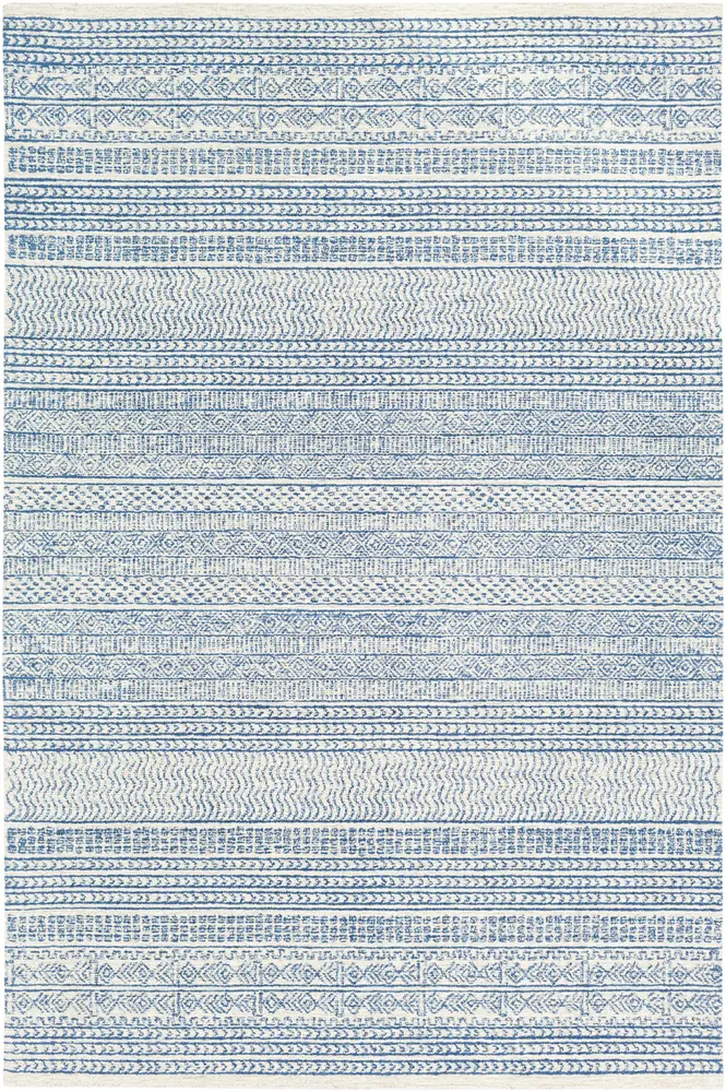 Maroc MAR-2304 Denim Abstract Patterned Rug