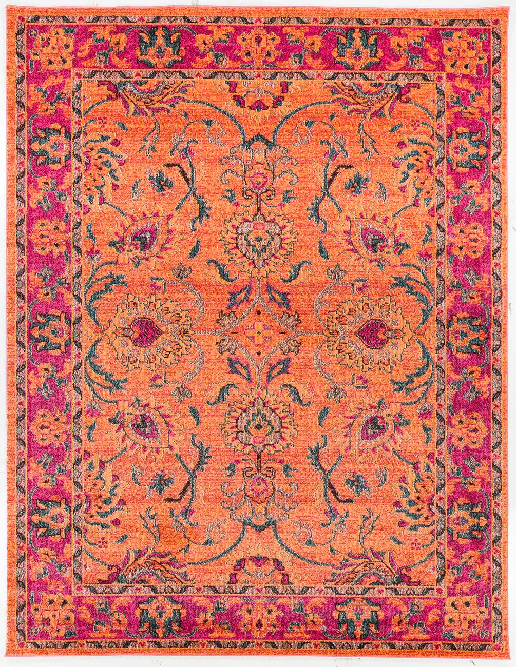 Anika ANI-1031 Bright Pink Rug