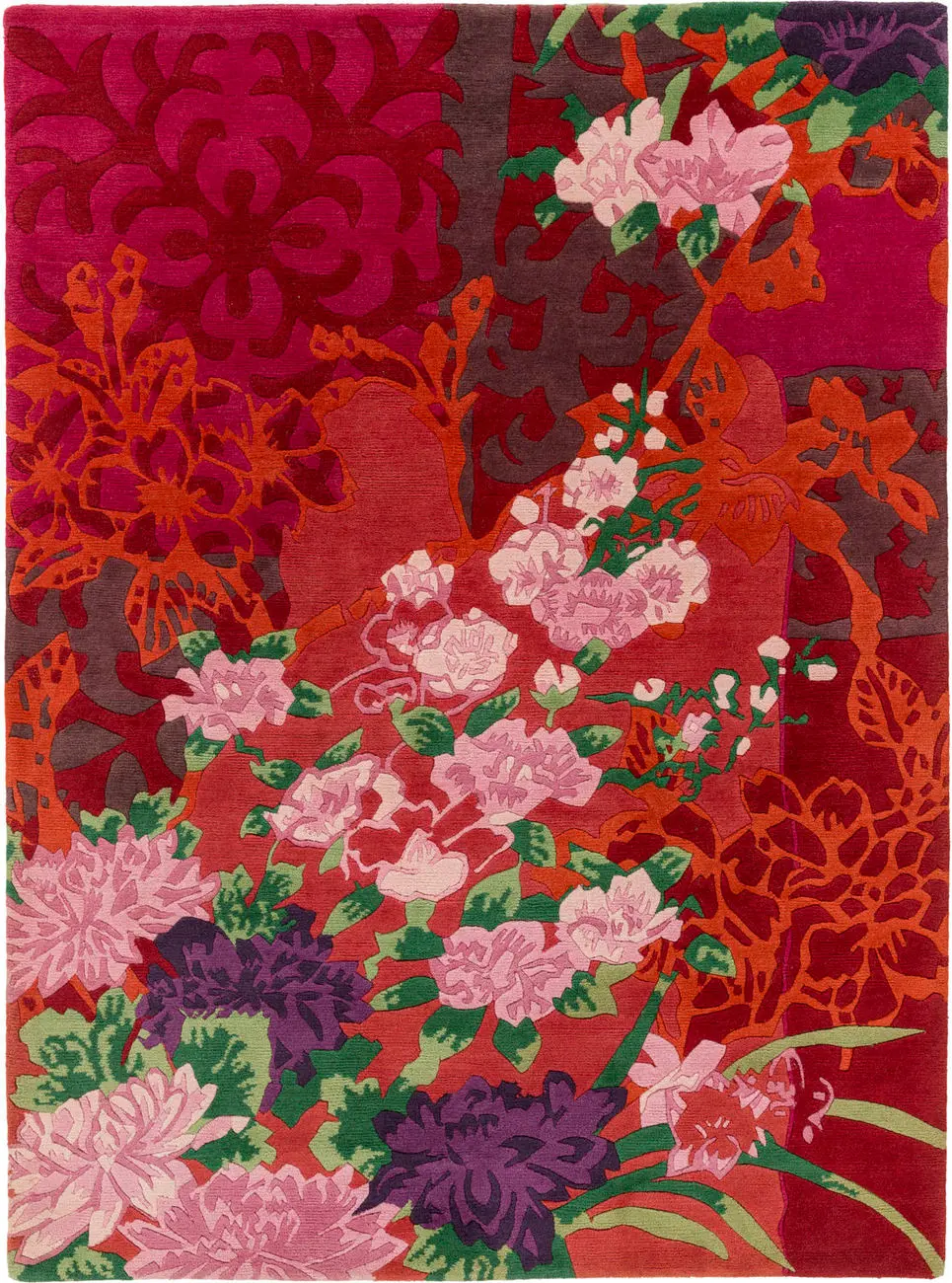 Kodari KDI-1000 Dark Red Rug