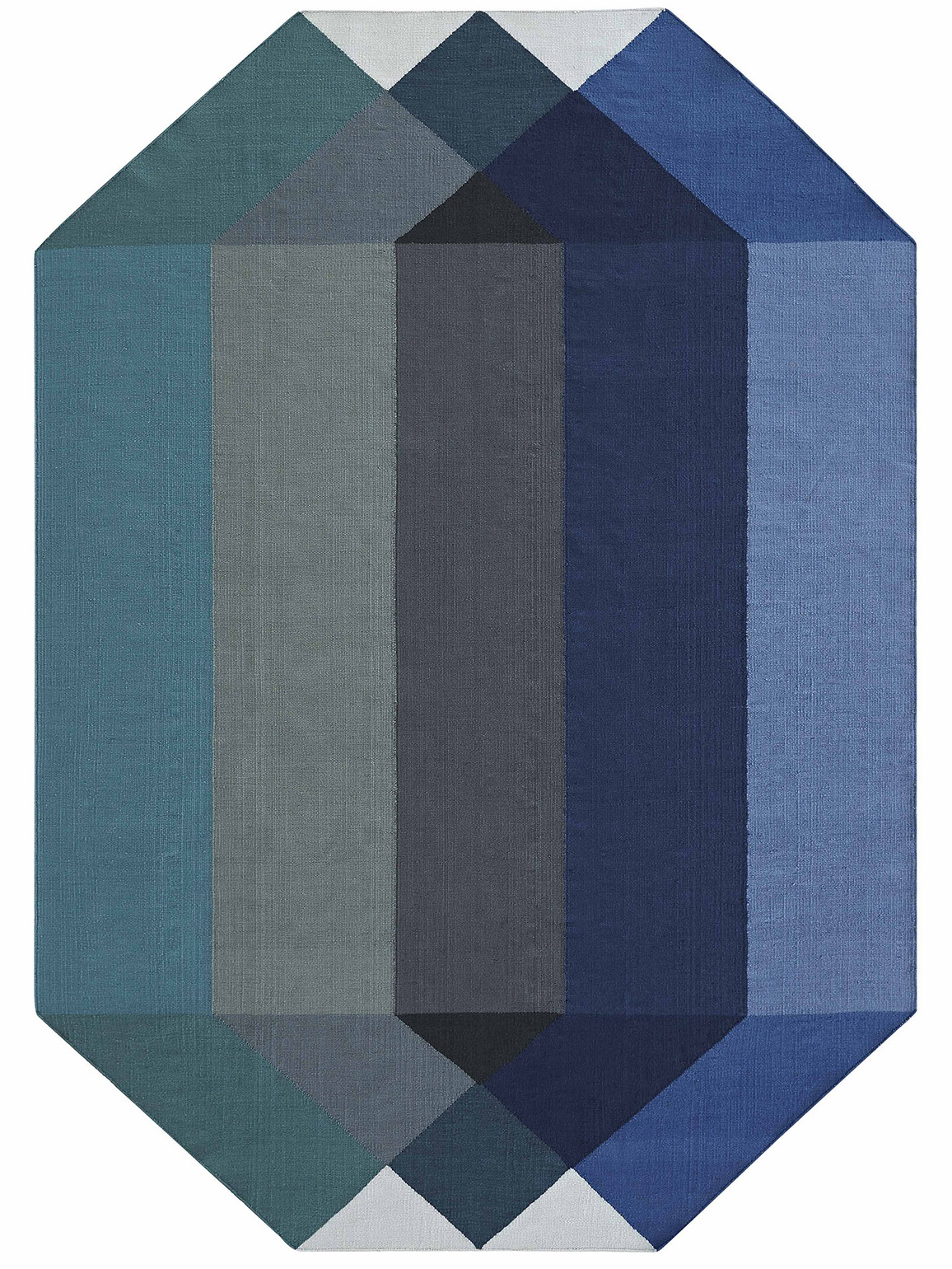 Gandia Blasco Diamond Rug Blue Green Product Image