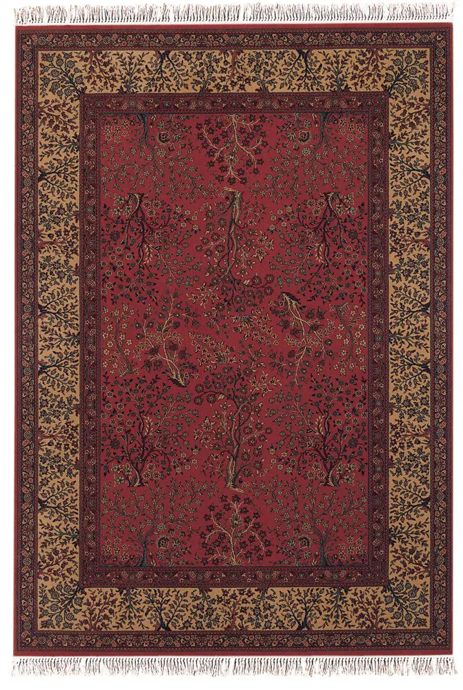 Gem Tree Of Life 8572 / 1872 Bordeaux Rug