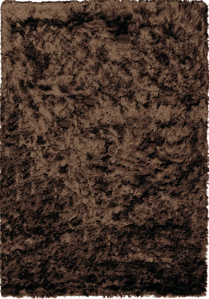 Modern Loom Brown Shag Rug 3