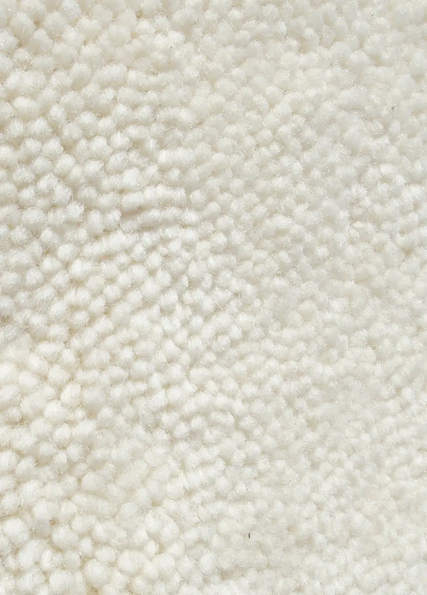 Modern Loom White Shag Rug 12