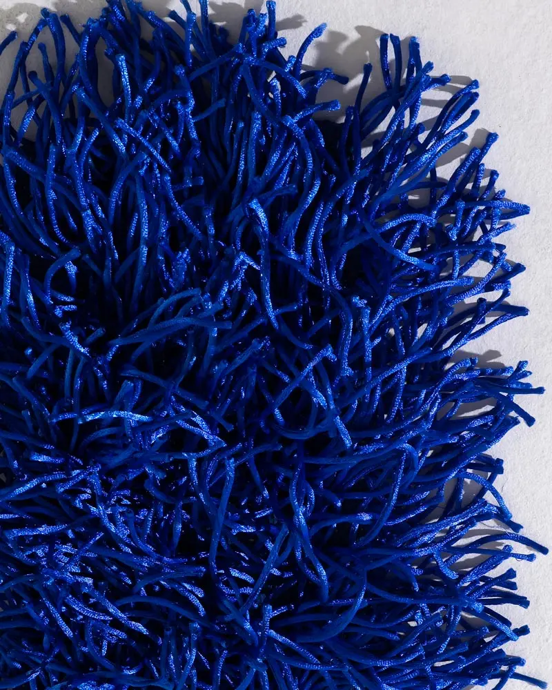 Mackinaw Blue Shag Rug