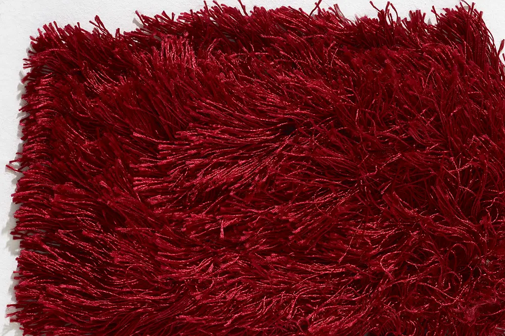 Mackinaw Red Shag Rug 2
