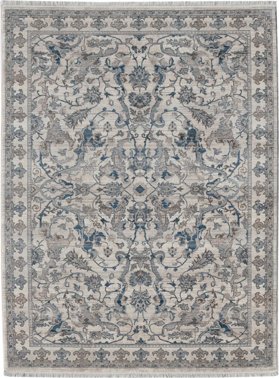 Modern Loom Arcadia Gray Power Loomed Synthetic Rug
