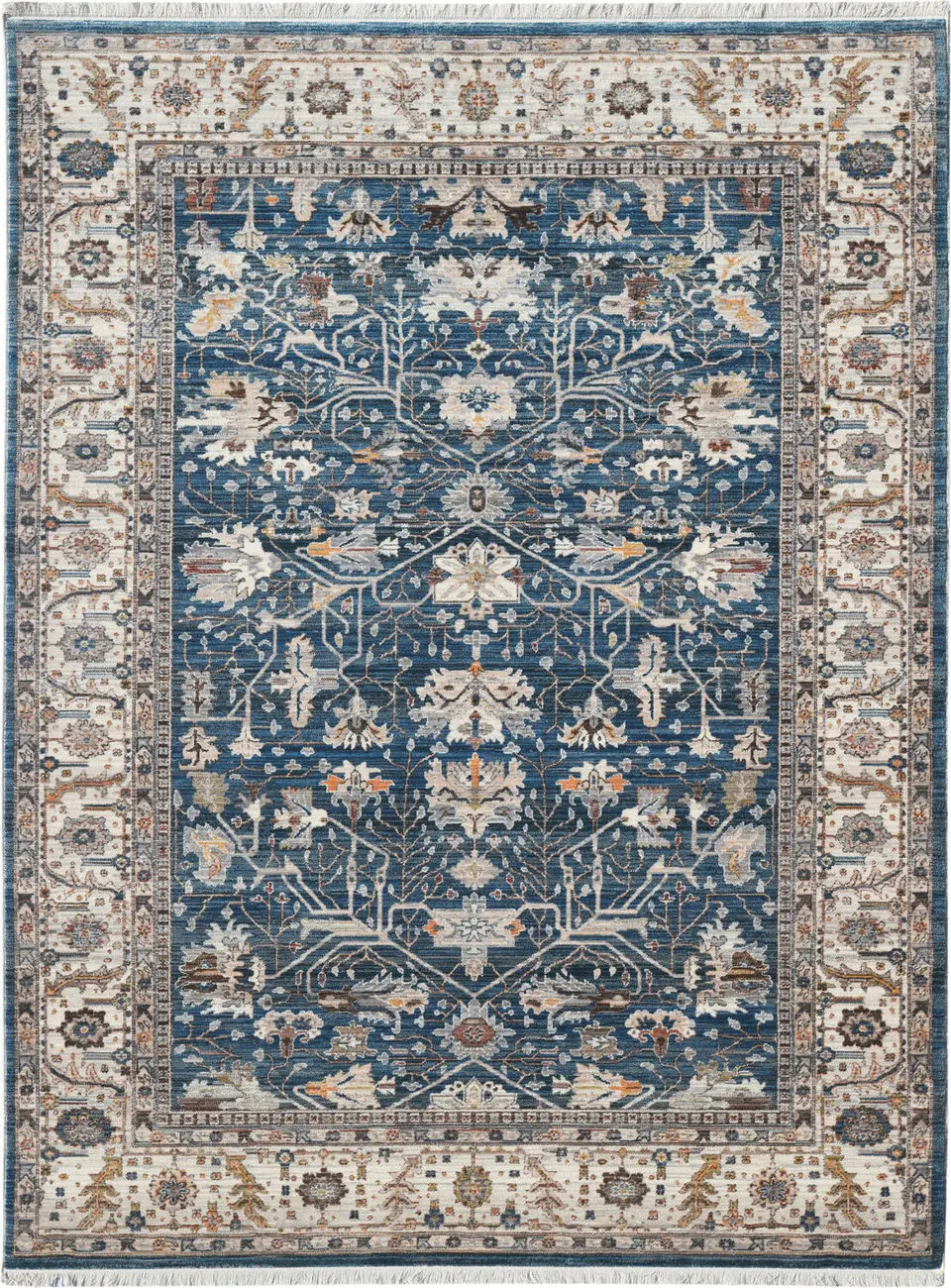 Modern Loom Arcadia Multi-Colored Power Loomed Synthetic Rug