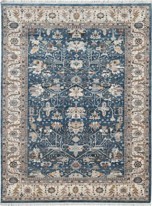 Modern Loom Arcadia Multi-Colored Power Loomed Synthetic Rug