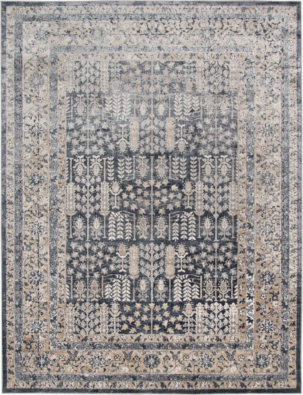 Modern Loom Belmont Beige Power Loomed Natural Fiber Rug