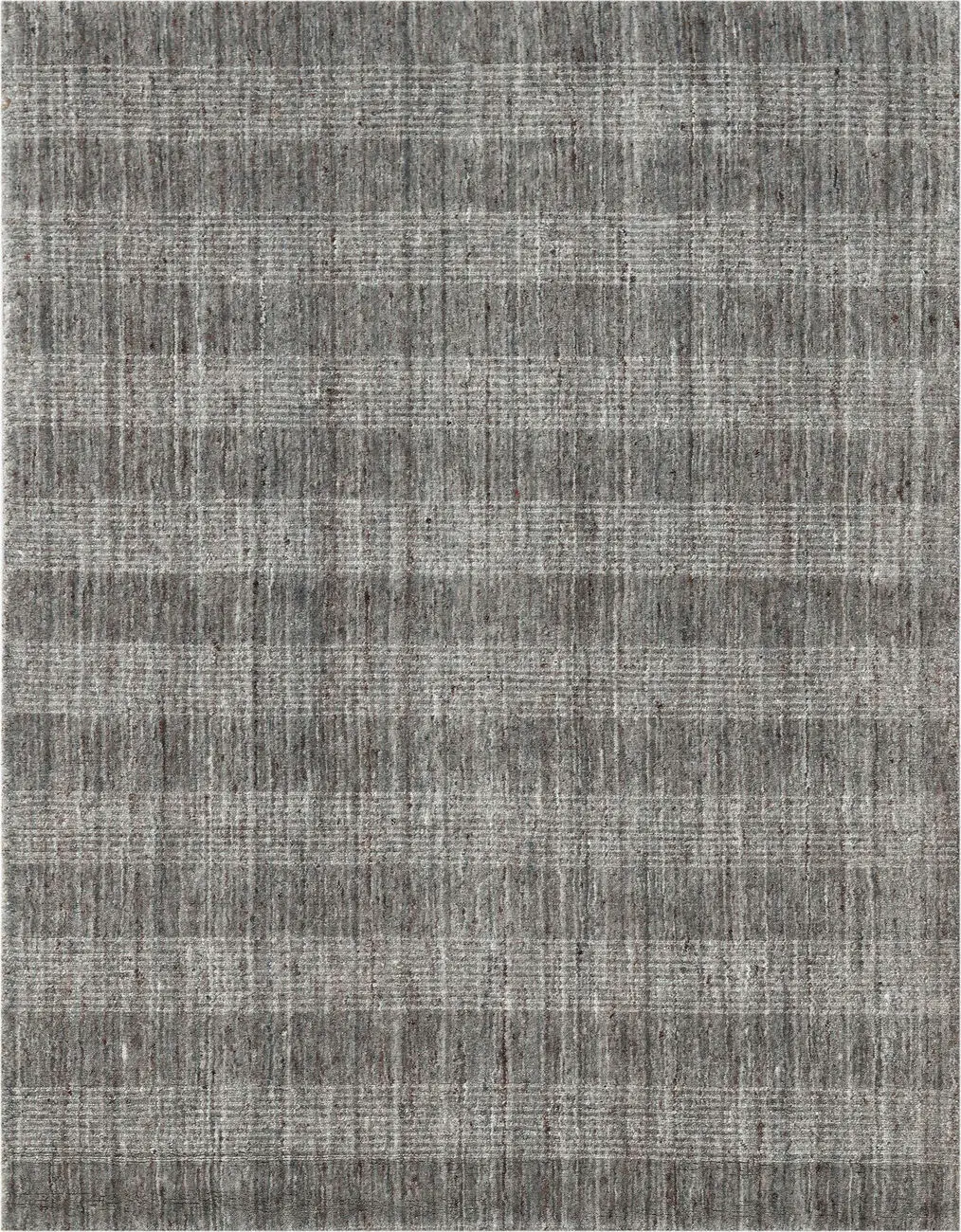Modern Loom Brooklyn Gray Hand Woven Silk Rug