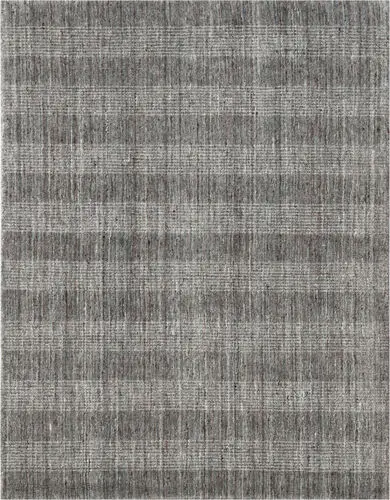 Modern Loom Brooklyn Gray Hand Woven Silk Rug