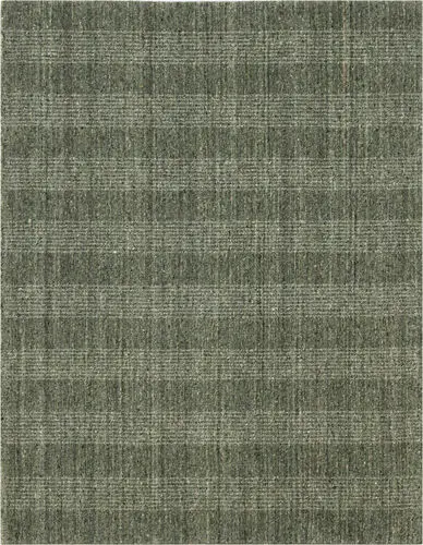Modern Loom Brooklyn Green Hand Woven Silk Rug