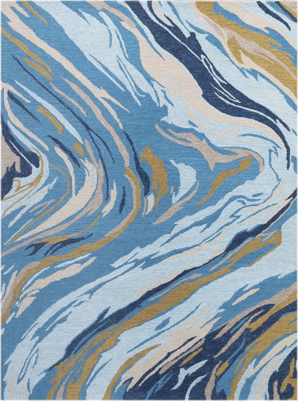 Modern Loom Carrara Multi-Colored Hand Tufted Cotton Rug