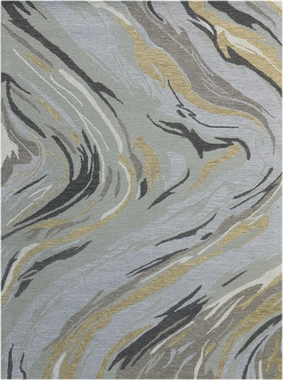 Modern Loom Carrara Multi-Colored Hand Tufted Cotton Rug