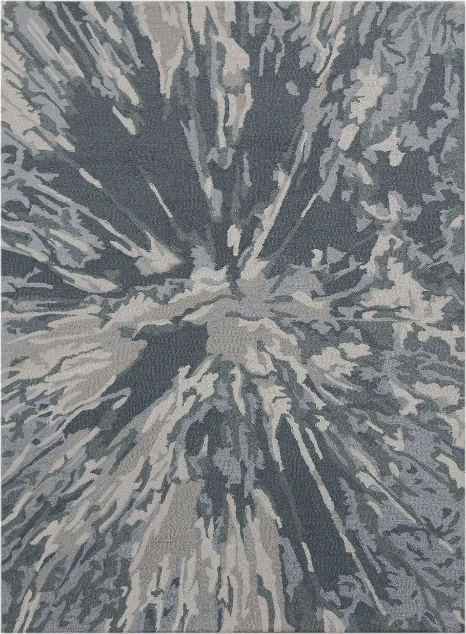 Modern Loom Carrara Gray Hand Tufted Cotton Rug