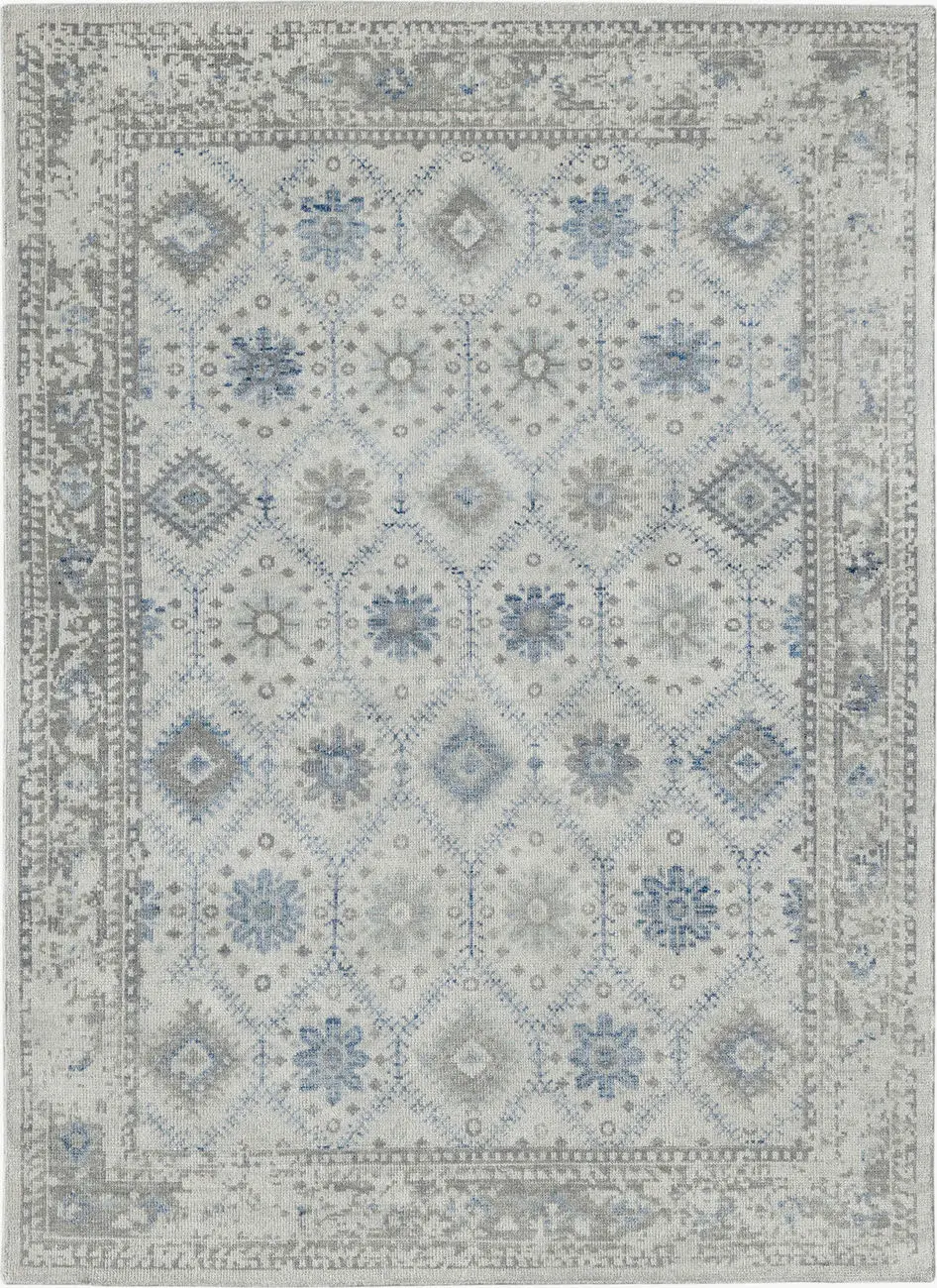 Modern Loom Divine Beige Hand Knotted Wool Rug