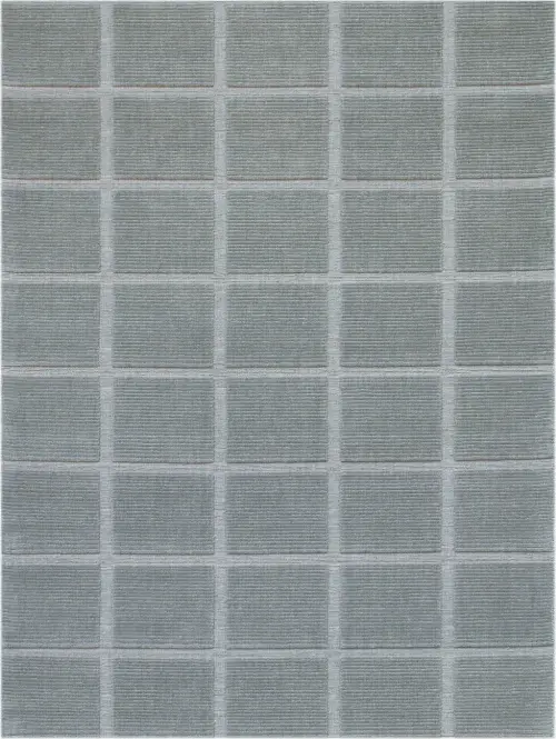 Modern Loom Estella Gray Hand Woven Wool Rug