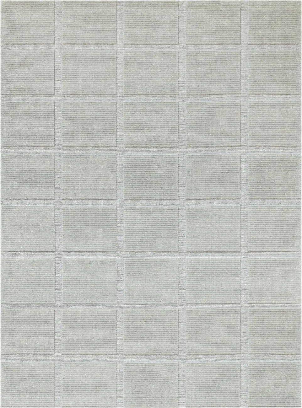 Modern Loom Estella Gray Hand Woven Wool Rug