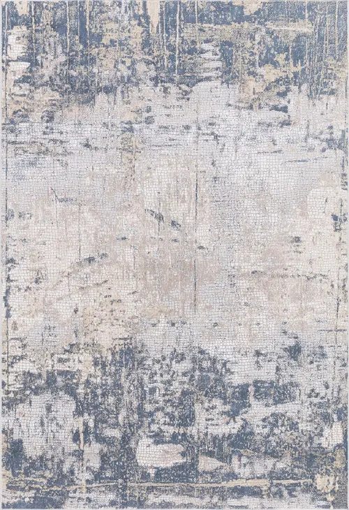 Modern Loom Hamilton Gray Power Loomed Silk Rug