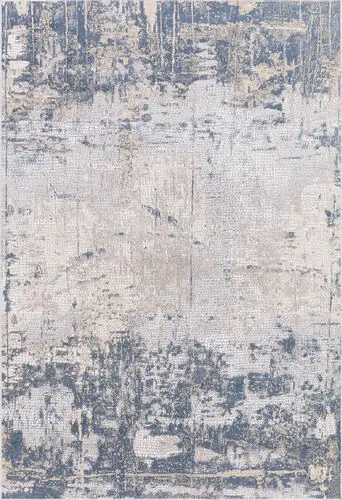 Modern Loom Hamilton Gray Power Loomed Silk Rug