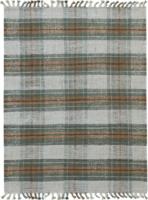 Modern Loom Hampton Multi-Colored Flatweave Natural Fiber Rug