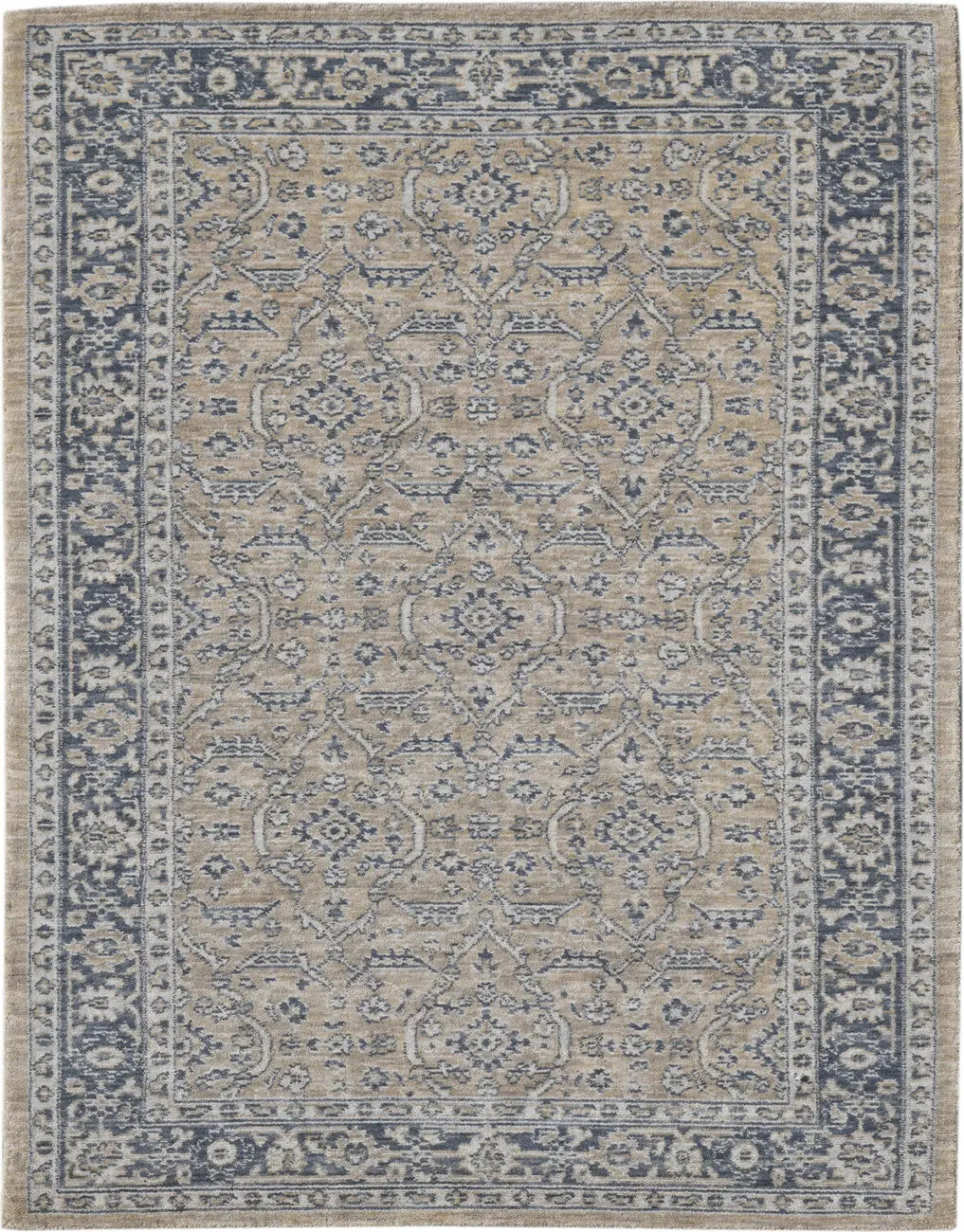 Modern Loom Inara Yellow Hand Woven Silk Rug