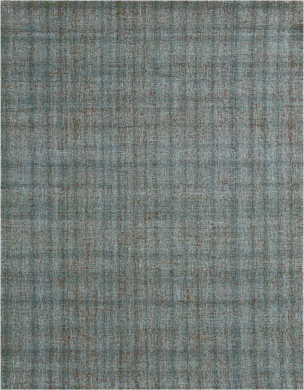 Modern Loom Laurel Blue Hand Tufted Wool Rug