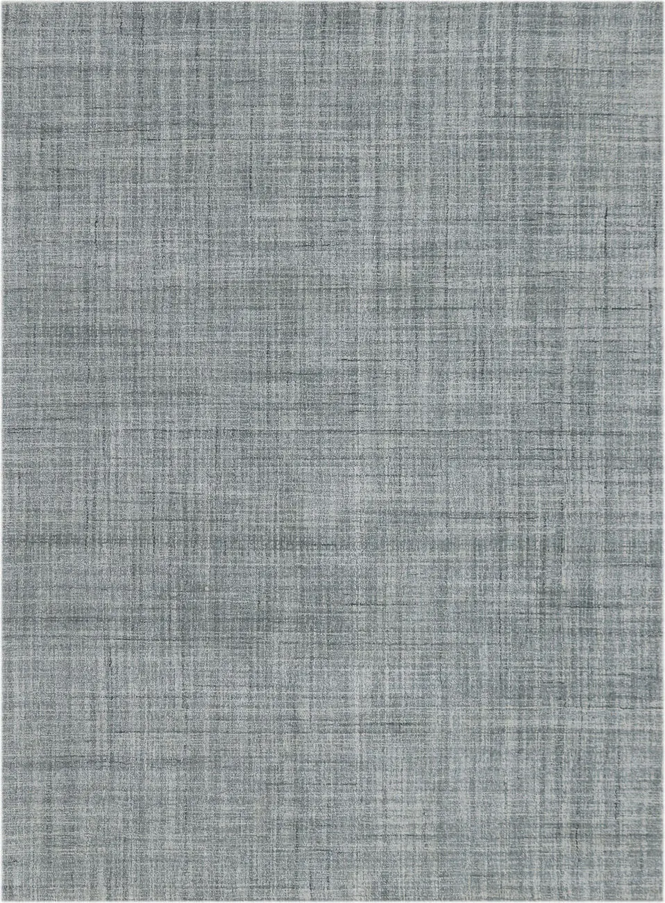 Modern Loom Laurel Blue Hand Tufted Wool Rug