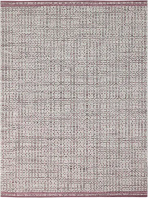 Modern Loom Loft Pink Flatweave Wool Rug