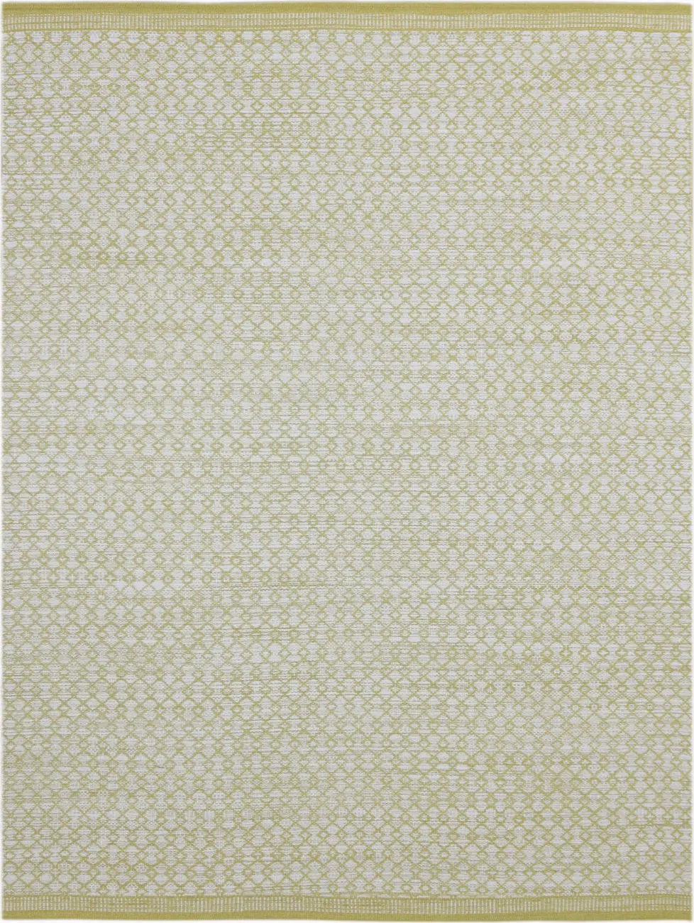 Modern Loom Loft Beige Flatweave Wool Rug