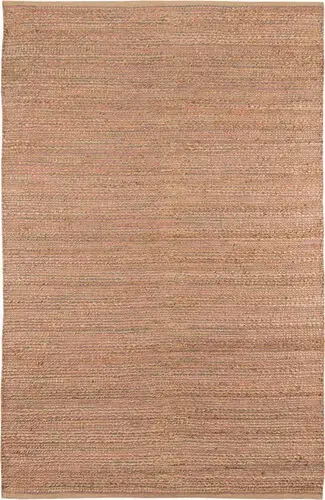 Modern Loom Naturals Pink Flatweave Cotton Rug
