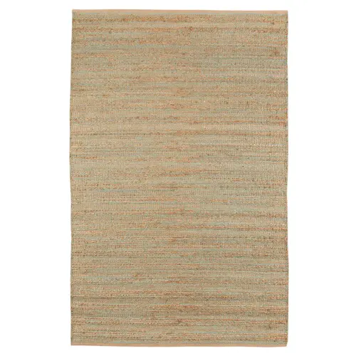 Modern Loom Naturals Blue Flatweave Cotton Rug