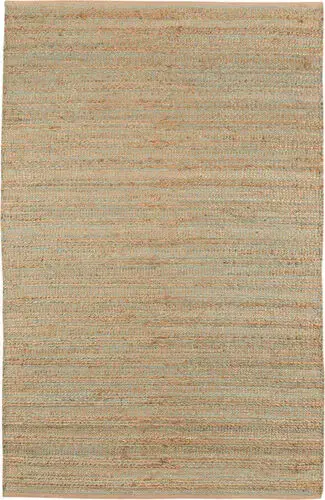 Modern Loom Naturals Blue Flatweave Cotton Rug