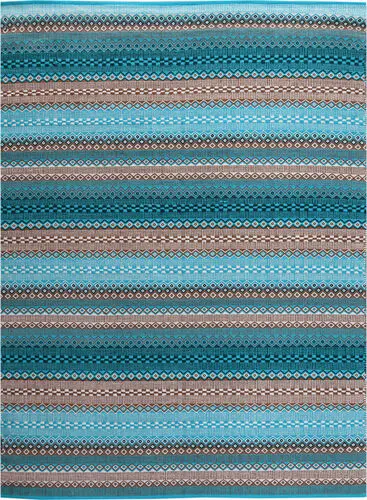 Modern Loom Petra Multi-Colored Flatweave Cotton Rug