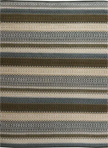 Modern Loom Petra Multi-Colored Flatweave Cotton Rug