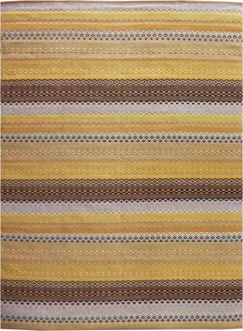 Modern Loom Petra Multi-Colored Flatweave Cotton Rug
