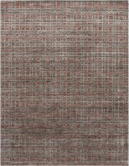 Modern Loom Paradise Red Hand Woven Silk Rug