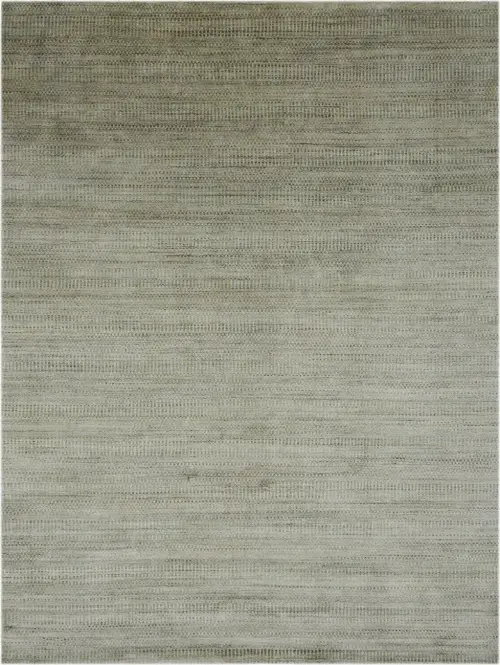 Modern Loom Raffia Beige Hand Woven Silk Rug