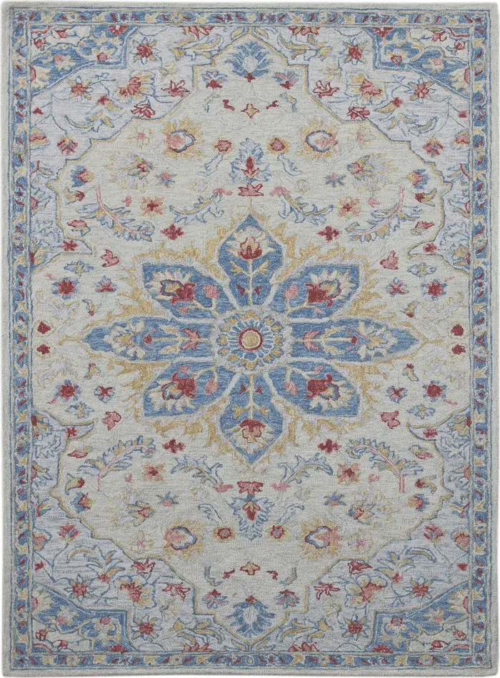 Modern Loom Radiant Multi-Colored Hand Tufted Wool Rug