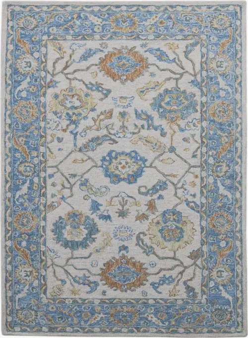 Modern Loom Radiant Multi-Colored Hand Tufted Wool Rug