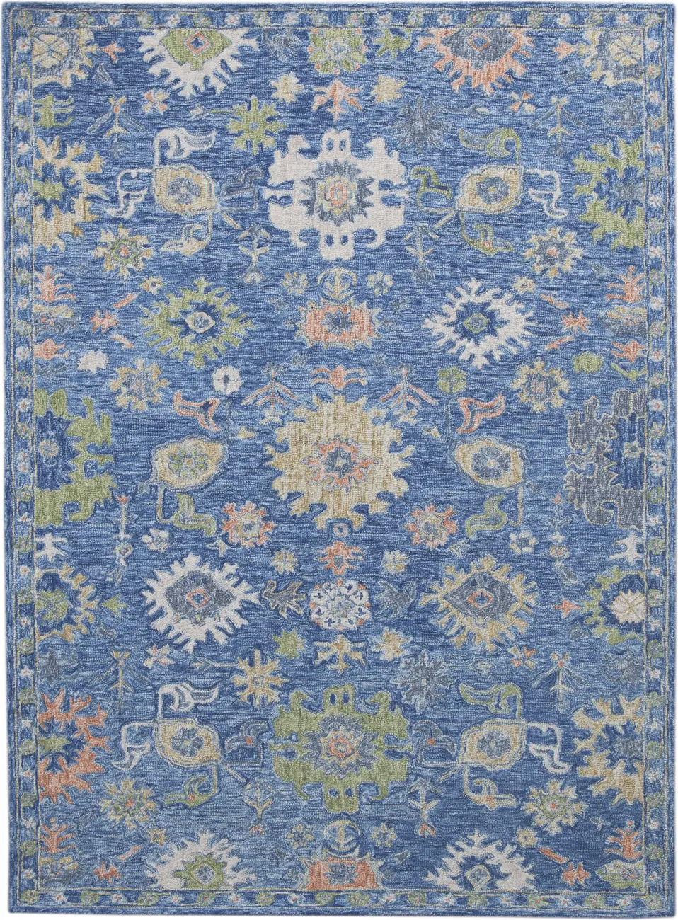 Modern Loom Radiant Multi-Colored Hand Tufted Wool Rug