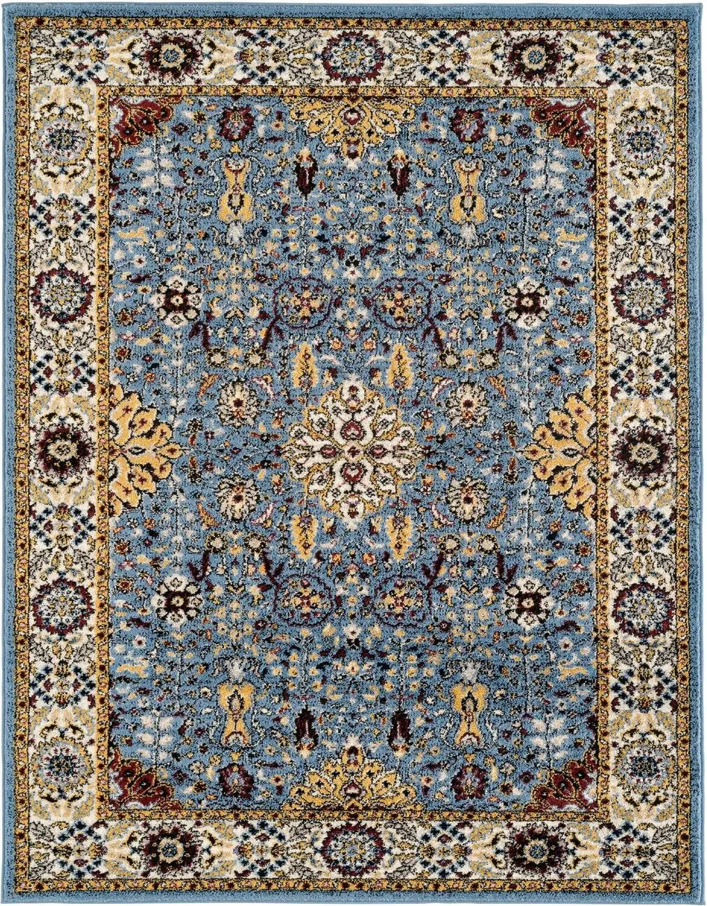 Modern Loom Sanya Multi-Colored Power Loomed Synthetic Rug