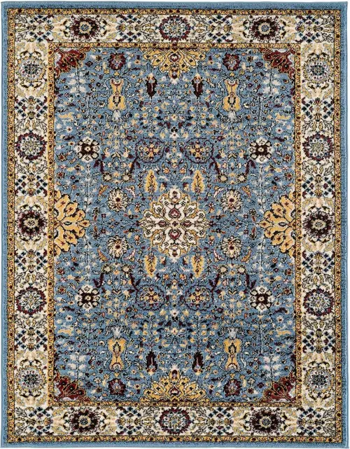 Modern Loom Sanya Multi-Colored Power Loomed Synthetic Rug