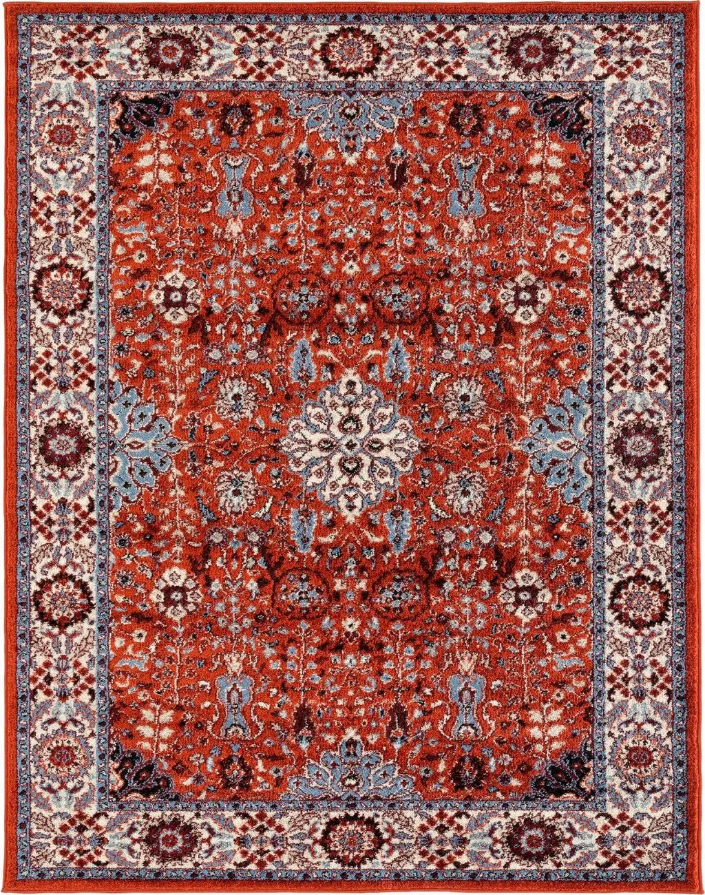 Modern Loom Sanya Multi-Colored Power Loomed Synthetic Rug